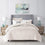 Crushed Velvet Duvet Cover 3 Piece Set