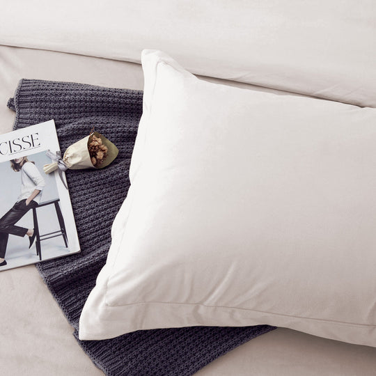 Crushed Velvet Duvet Cover 3 Piece Set