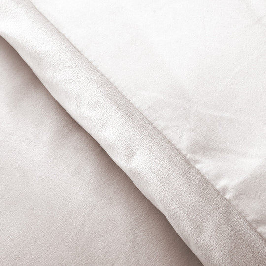 Crushed Velvet Duvet Cover 3 Piece Set