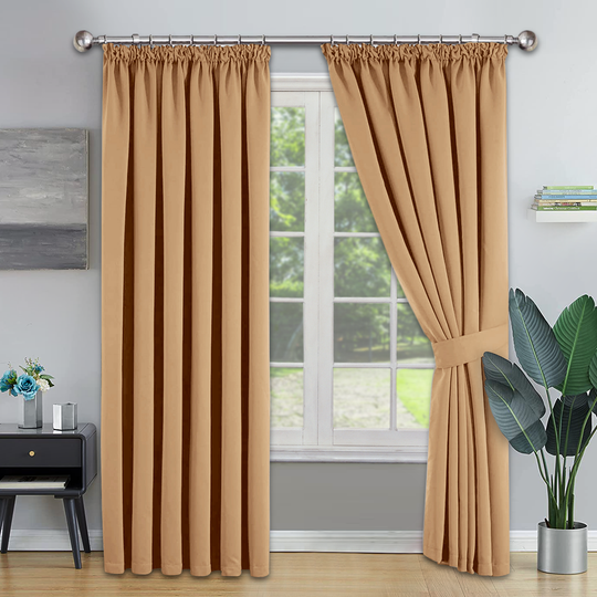 Pencil Pleat Blackout Ready Made Curtain
