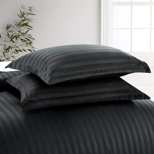 Duvet Cover 3 piece Stripe Quilt Cover Set