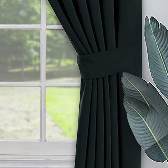 Pencil Pleat Blackout Ready Made Curtain