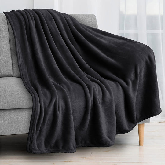 Fleece Blanket Fluffy Sofa Throw
