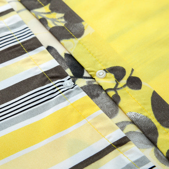 Duvet Cover 3 Piece Printed Quilt Cover Set