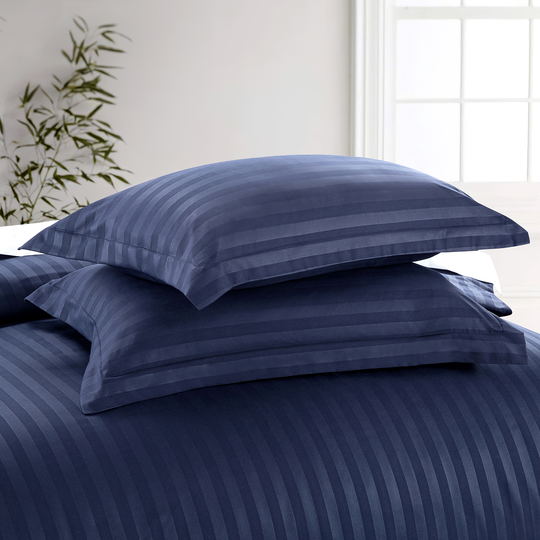 Duvet Cover 3 piece Stripe Quilt Cover Set