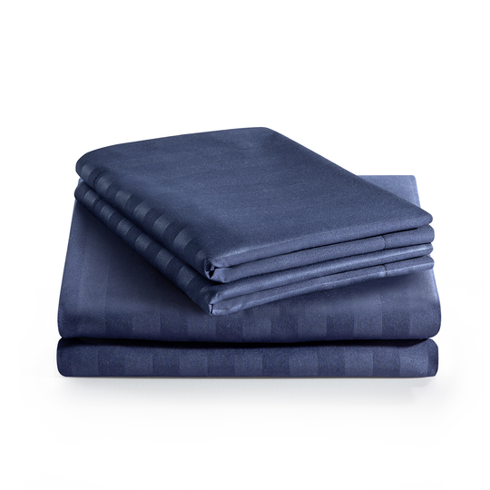 Duvet Cover 3 piece Stripe Quilt Cover Set