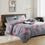 Duvet Cover 3 Piece Printed Quilt Cover Set