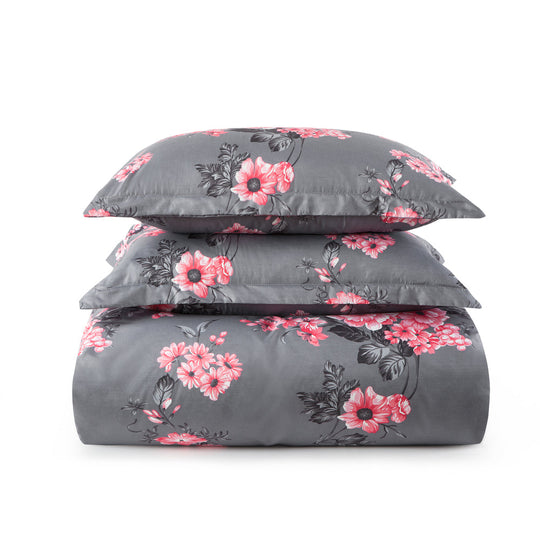 Duvet Cover 3 Piece Printed Quilt Cover Set