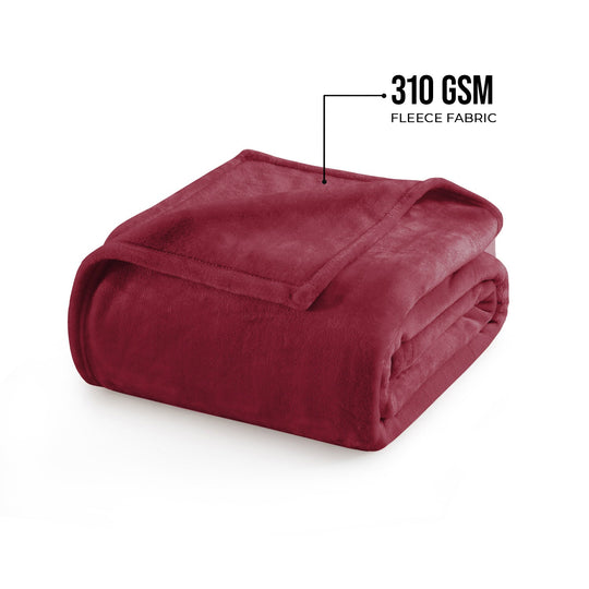 Fleece Blanket Fluffy Sofa Throw