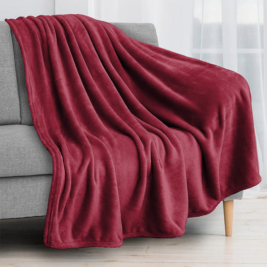 Fleece Blanket Fluffy Sofa Throw