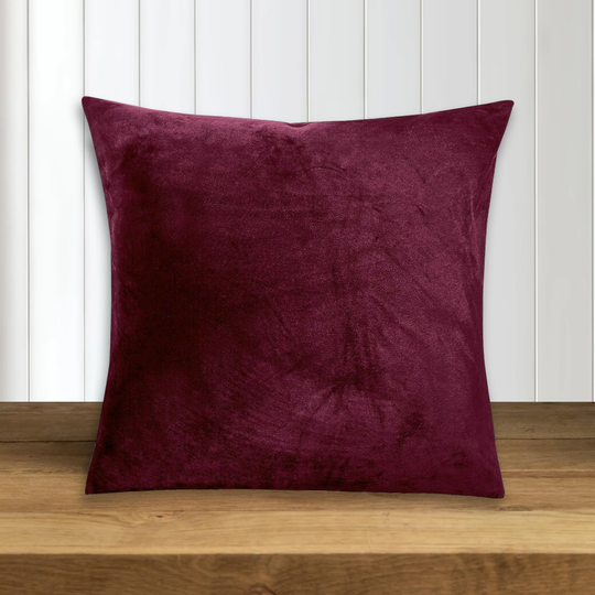 Velvet Cushion Covers Filled Cushion