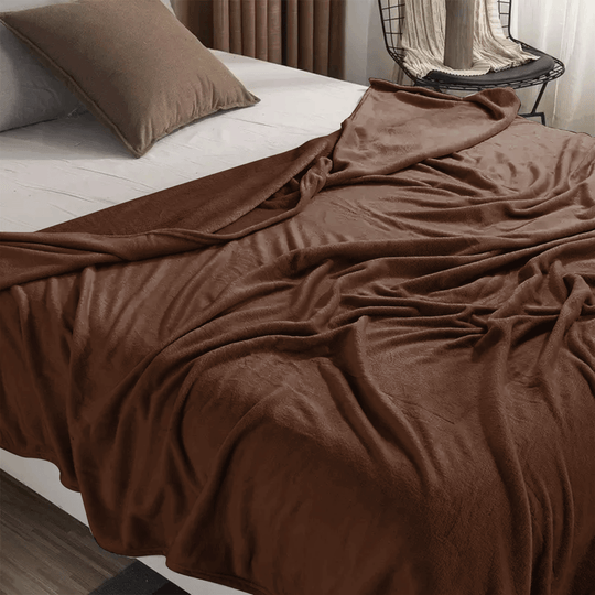 Fleece Blanket Fluffy Sofa Throw