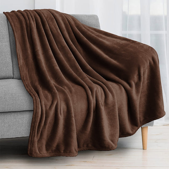Fleece Blanket Fluffy Sofa Throw