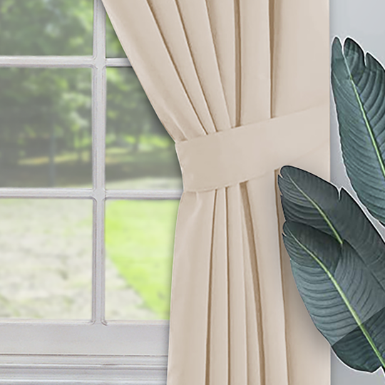 Pencil Pleat Blackout Ready Made Curtain