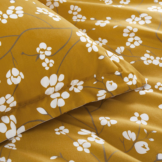 Duvet Cover 3 Piece Printed Quilt Cover Set