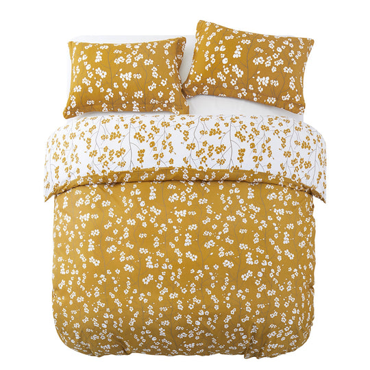Duvet Cover 3 Piece Printed Quilt Cover Set