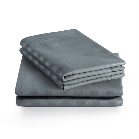Duvet Cover 3 piece Stripe Quilt Cover Set