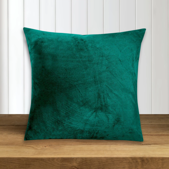 Velvet Cushion Covers Filled Cushion