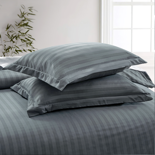 Duvet Cover 3 piece Stripe Quilt Cover Set