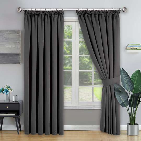 Pencil Pleat Blackout Ready Made Curtain