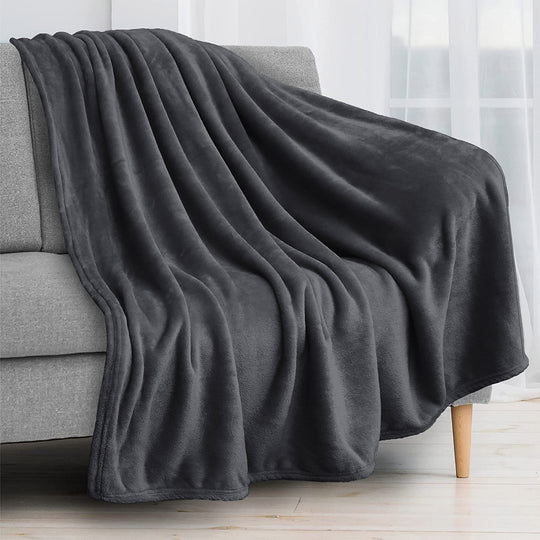 Fleece Blanket Fluffy Sofa Throw