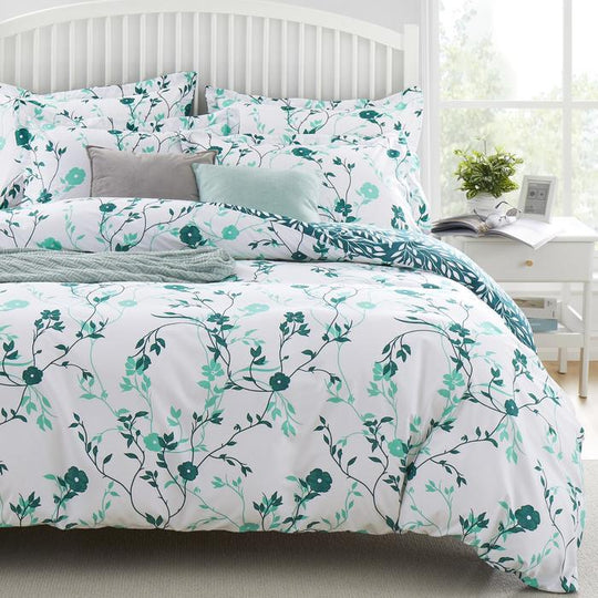 Duvet Cover 3 Piece Printed Quilt Cover Set