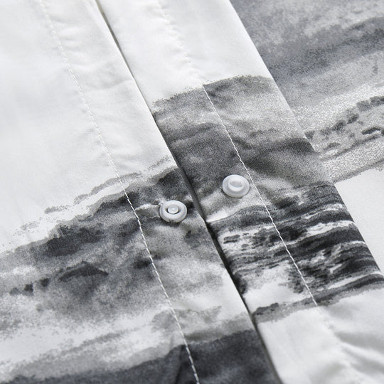 Duvet Cover 3 Piece Printed Quilt Cover Set