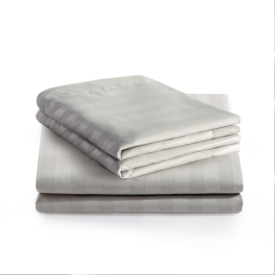 Duvet Cover 3 piece Stripe Quilt Cover Set