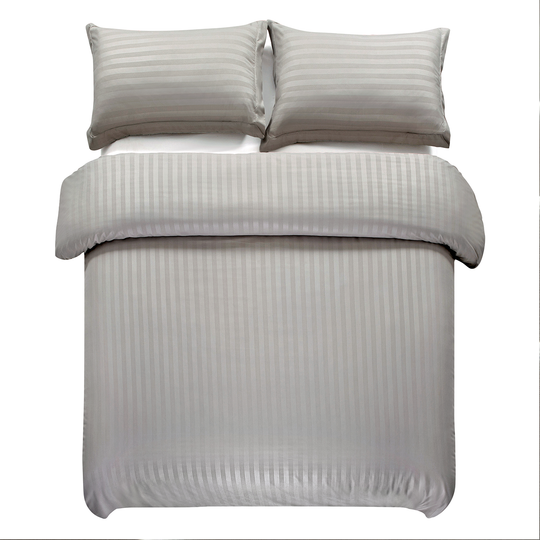 Duvet Cover 3 piece Stripe Quilt Cover Set