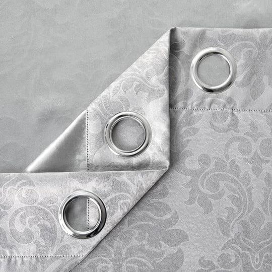 Blackout Eyelet Curtains Embossed 230 GSM