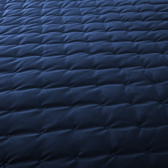 Crushed Velvet Bedspread Set Luxury Quilted 3 Piece Comforter