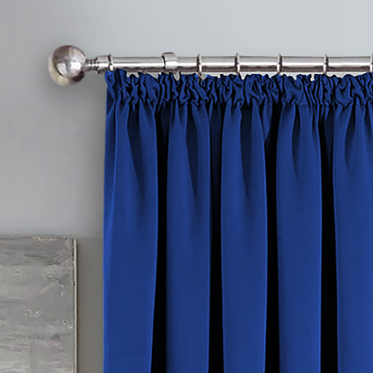 Pencil Pleat Blackout Ready Made Curtain