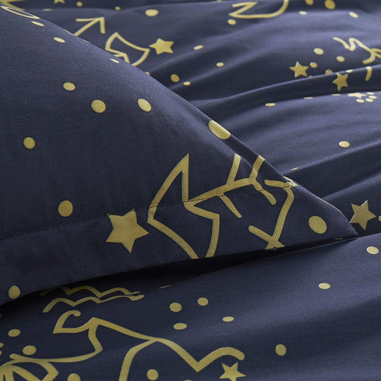 Duvet Cover 3 Piece Printed Quilt Cover Set