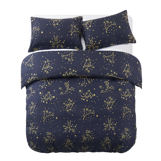 Duvet Cover 3 Piece Printed Quilt Cover Set