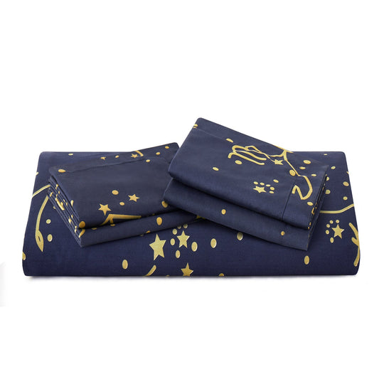 Duvet Cover 3 Piece Printed Quilt Cover Set