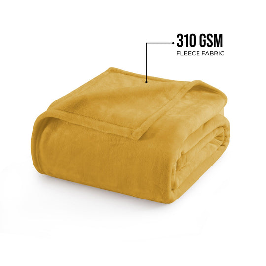 Fleece Blanket Fluffy Sofa Throw