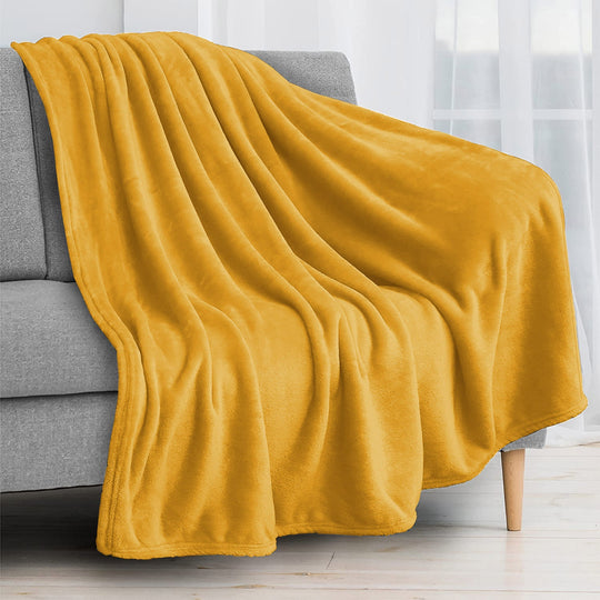 Fleece Blanket Fluffy Sofa Throw