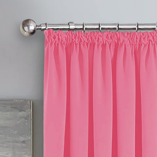 Pencil Pleat Blackout Ready Made Curtain