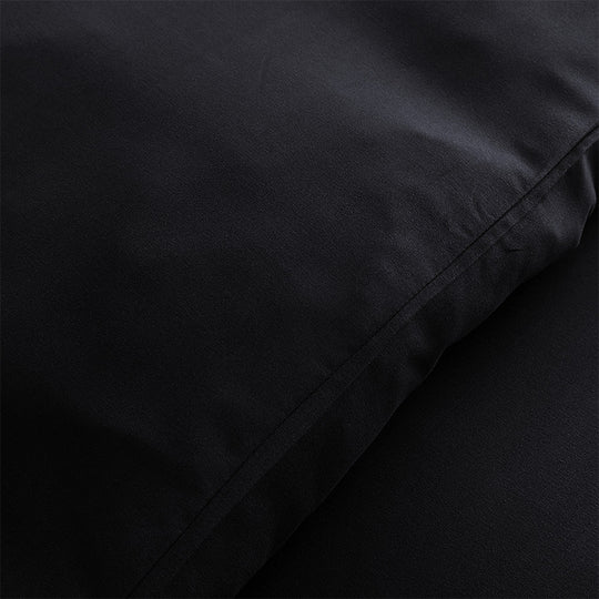 Duvet Cover 3 Piece Plain Dyed Quilt Cover Set