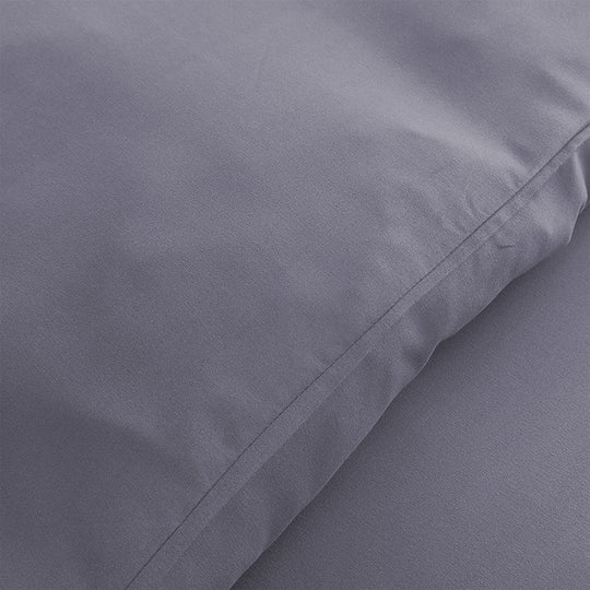 Duvet Cover 3 Piece Plain Dyed Quilt Cover Set