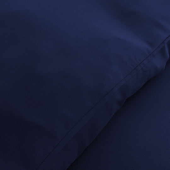 Duvet Cover 3 Piece Plain Dyed Quilt Cover Set