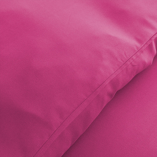 Duvet Cover 3 Piece Plain Dyed Quilt Cover Set