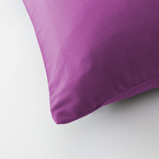 Duvet Cover 3 Piece Plain Dyed Quilt Cover Set