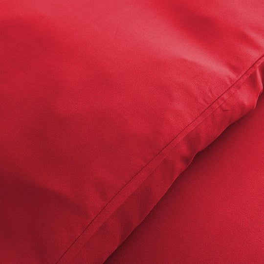 Duvet Cover 3 Piece Plain Dyed Quilt Cover Set