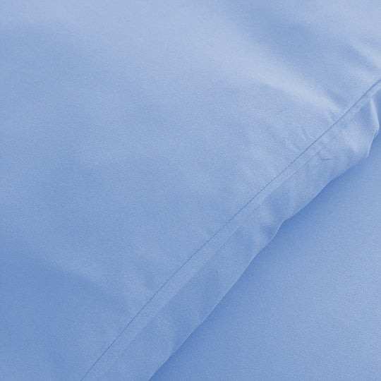 Duvet Cover 3 Piece Plain Dyed Quilt Cover Set