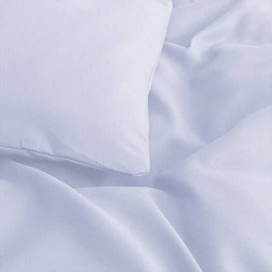 Duvet Cover 3 Piece Plain Dyed Quilt Cover Set