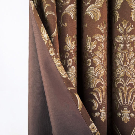 Luxury Jacquard Eyelet Fully Lined Curtains
