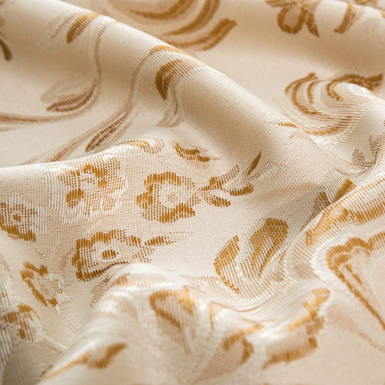 Luxury Jacquard Eyelet Fully Lined Curtains