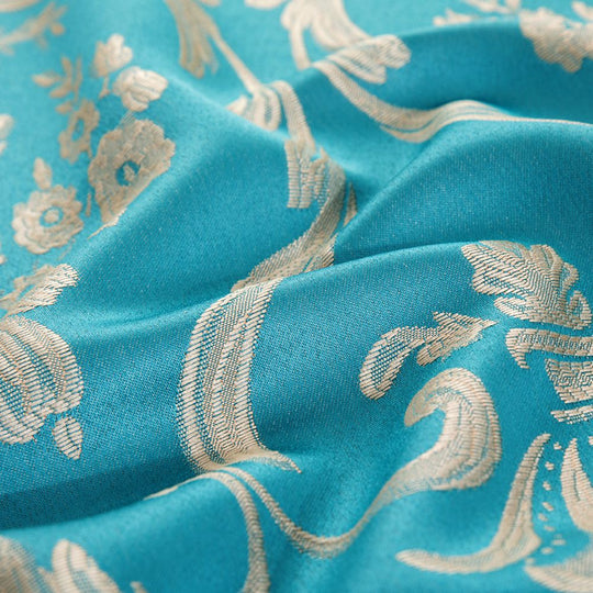 Luxury Jacquard Eyelet Fully Lined Curtains