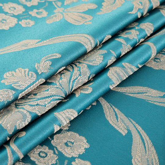 Luxury Jacquard Eyelet Fully Lined Curtains